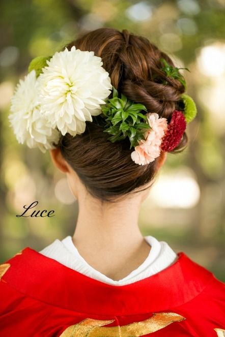 結婚式の和装の花嫁にあう人気の髪型 結婚式 髪型 ヘアスタイル